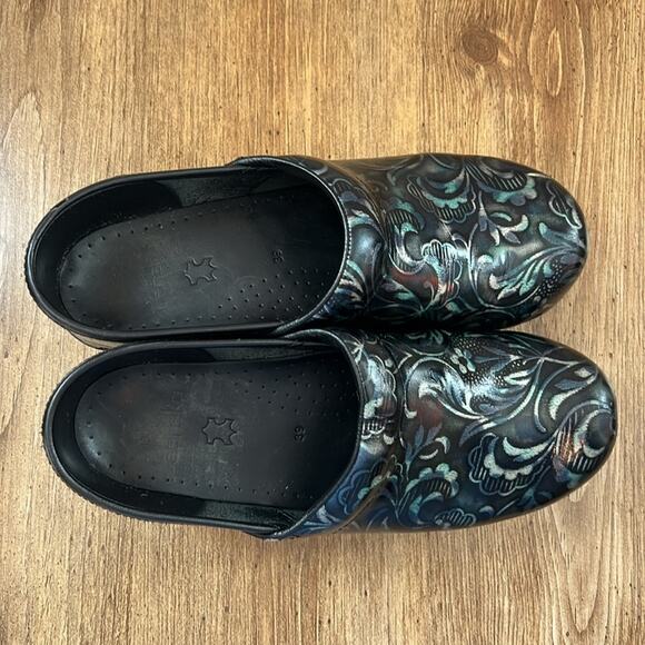 Dansko Floral Print Clogs - Picture 11 of 14